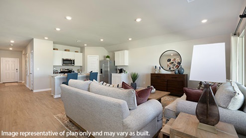 justin floor plan in Montereau. New homes in Yukon, Oklahoma
