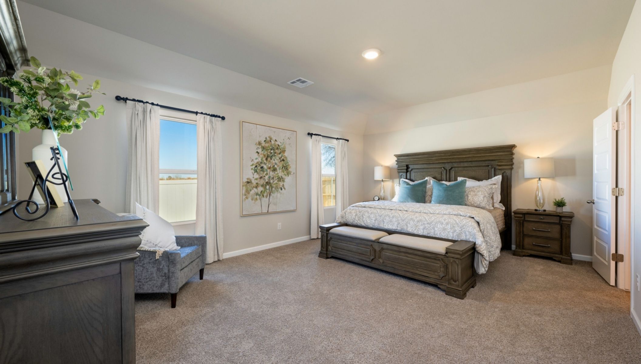 justin floor plan in Montereau. New homes in Yukon, Oklahoma