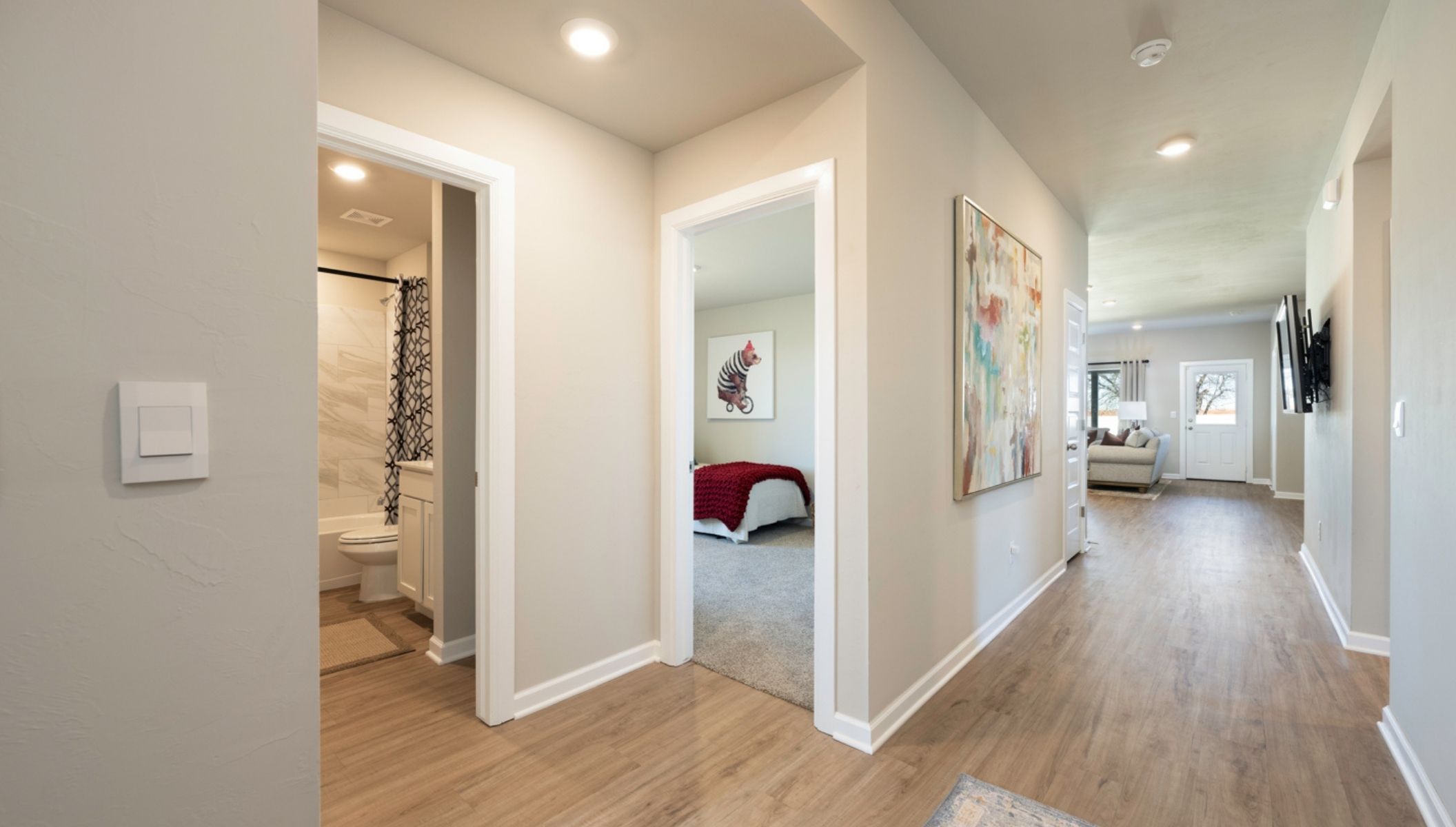 justin floor plan in Montereau. New homes in Yukon, Oklahoma