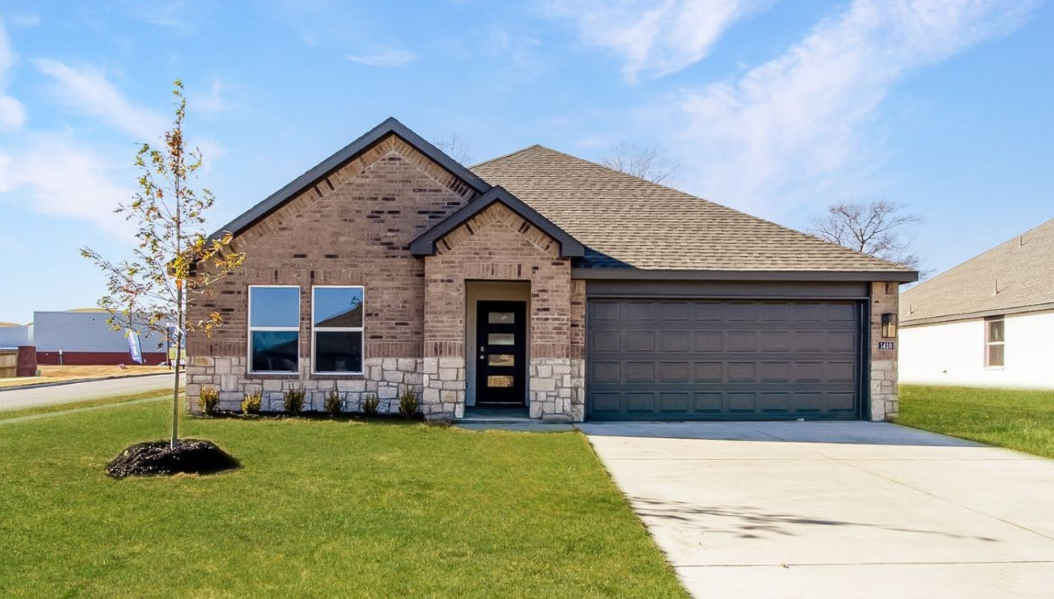 justin floor plan in Montereau. New homes in Yukon, Oklahoma
