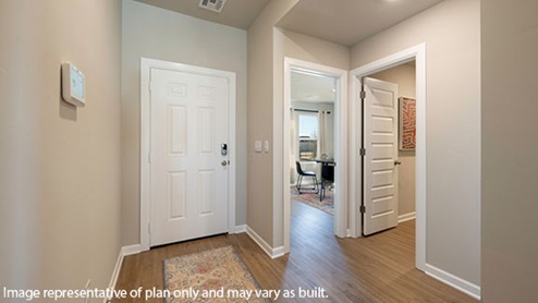 justin floor plan in Montereau. New homes in Yukon, Oklahoma