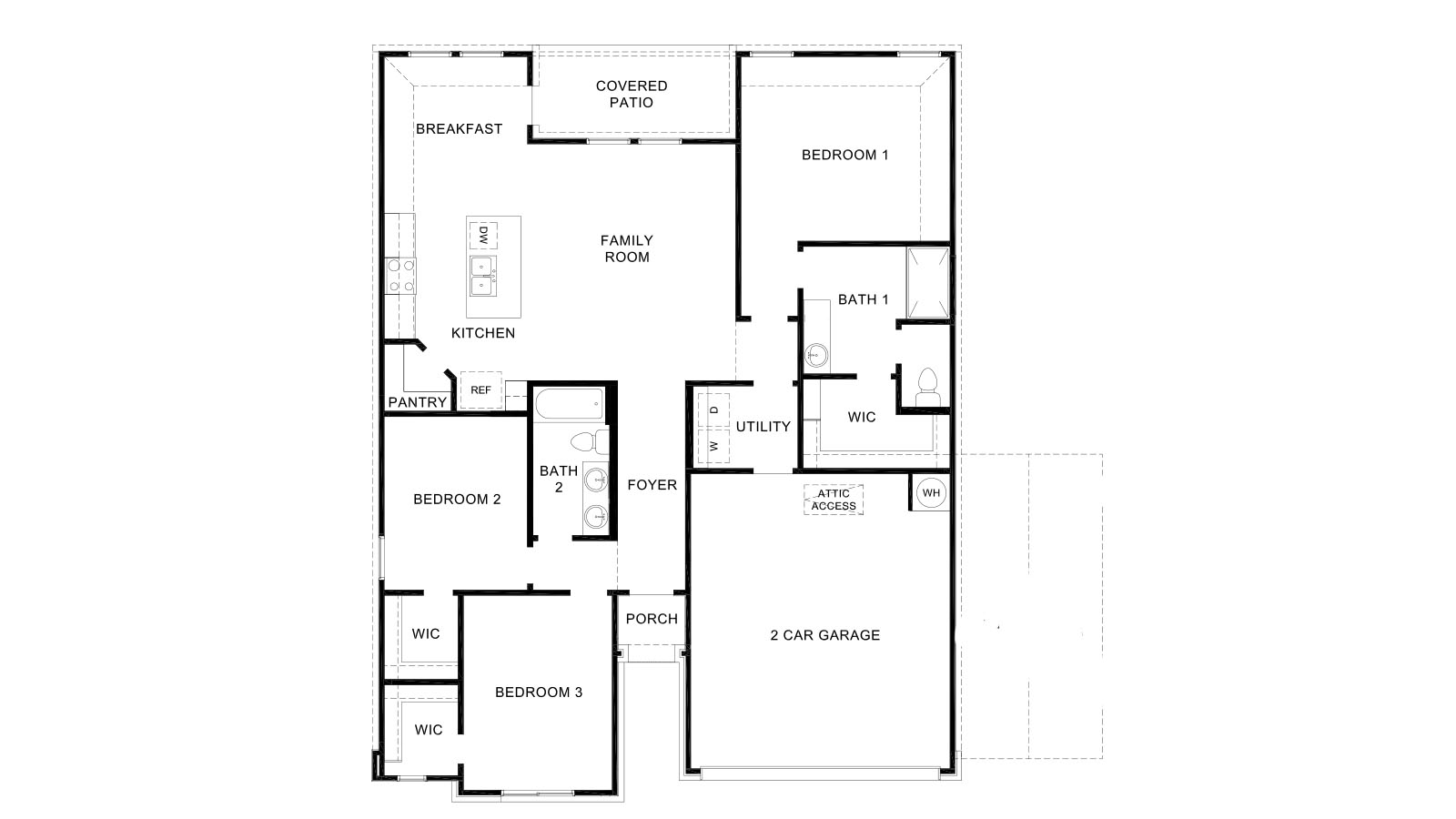 Bellevue floor plan