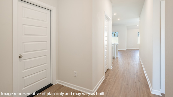 Front entry interior