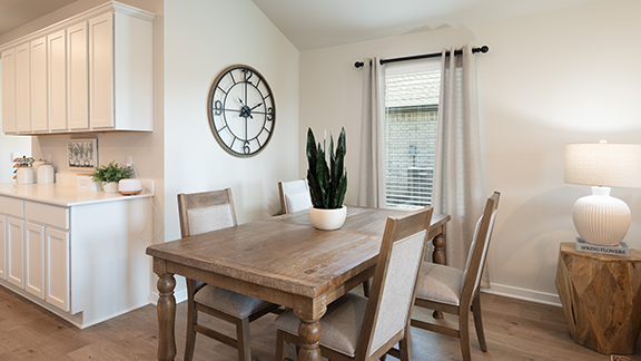 Dining area with window