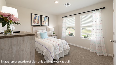 kingston floor plan in Fireside Creek by DR Horton. New homes in Oklahoma City
