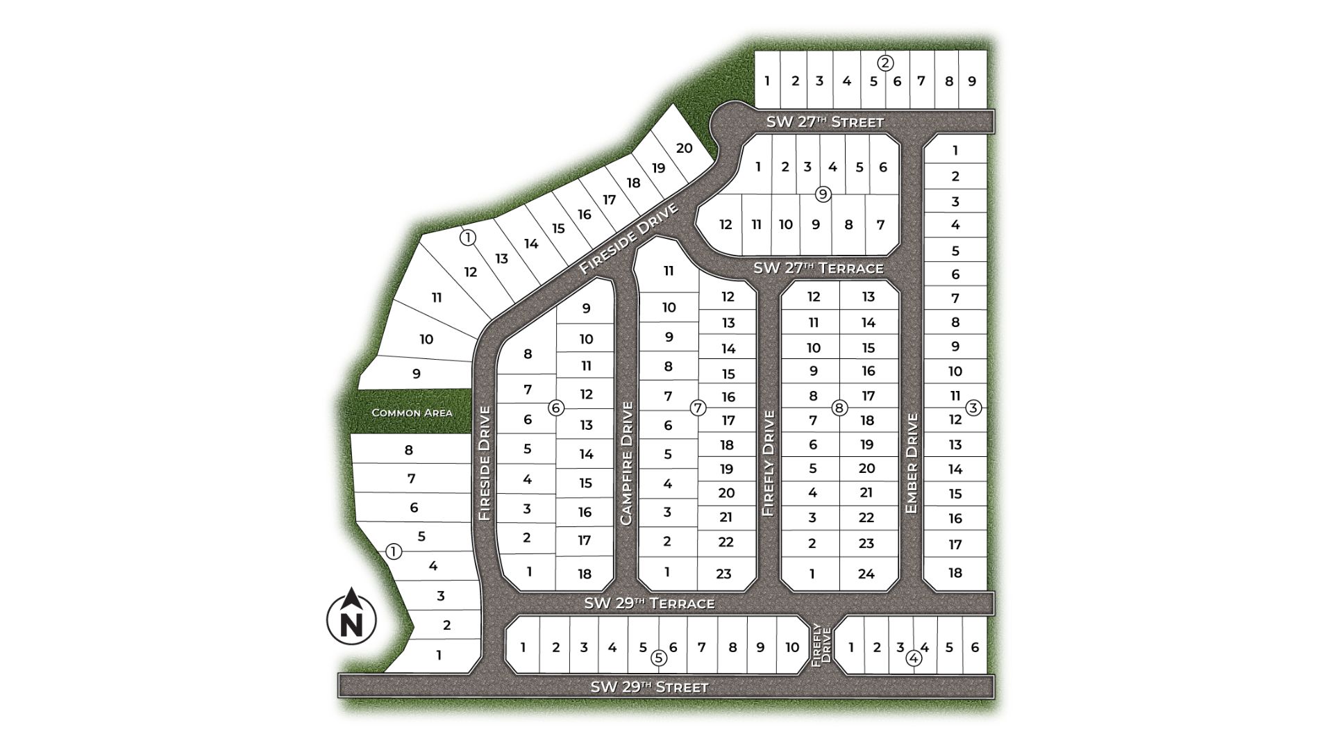 Static Lot Map
