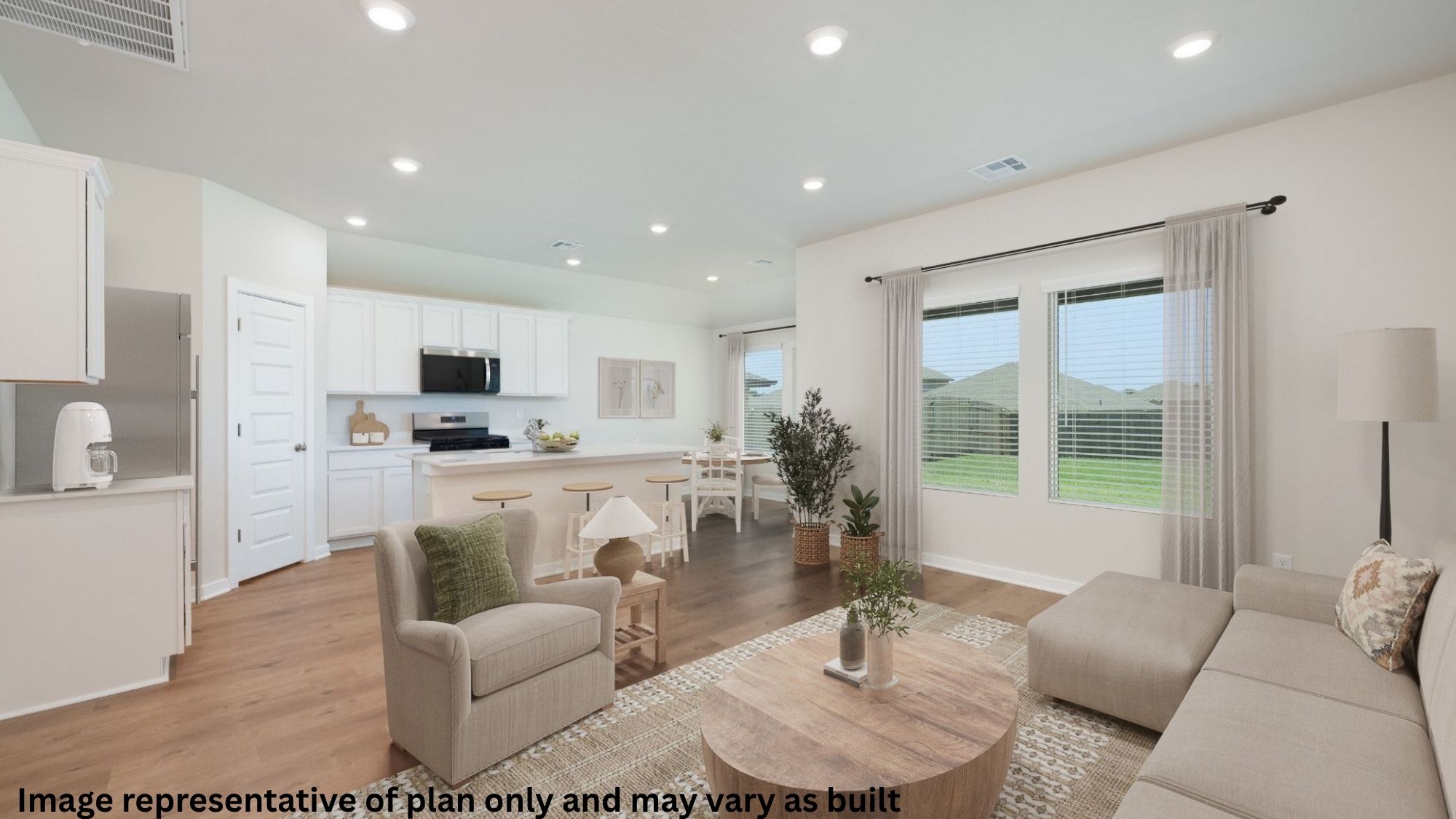 Staged ashburn floorplan