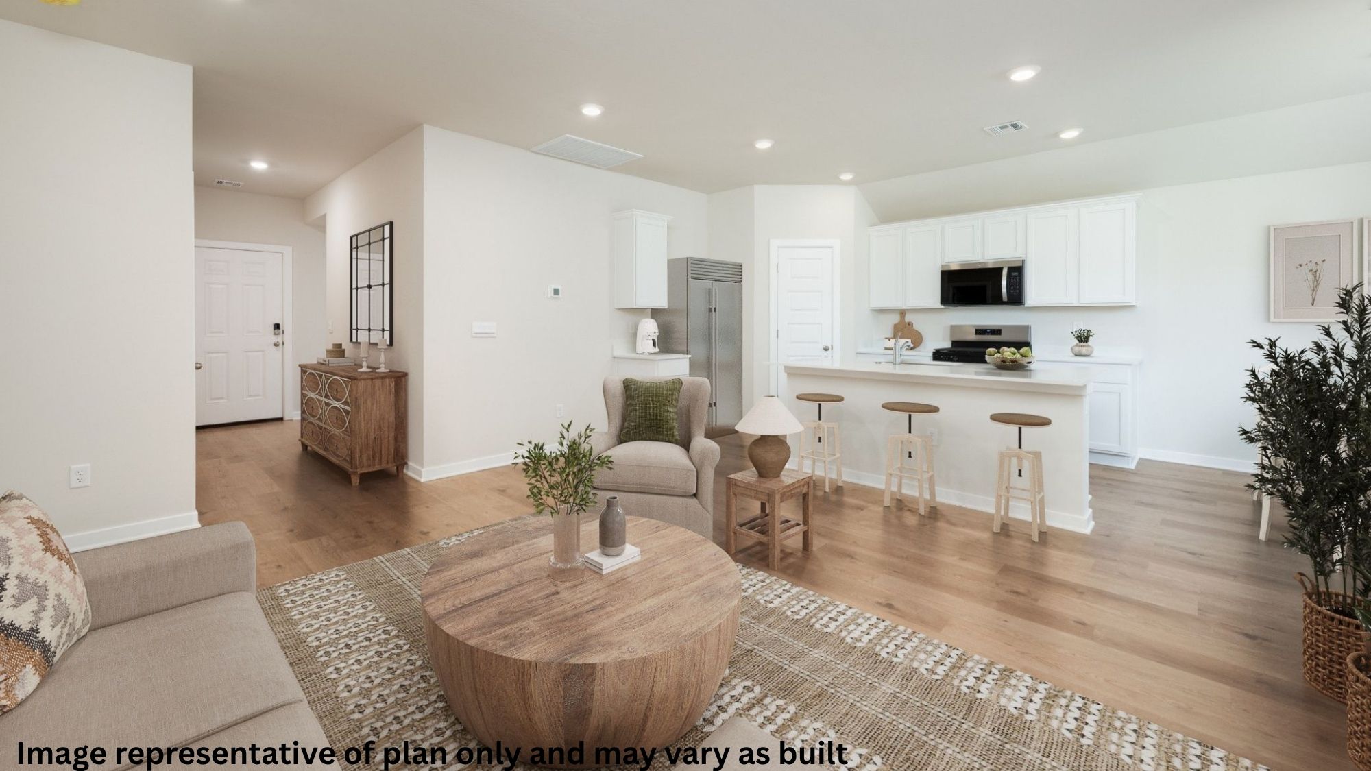 Staged ashburn floorplan