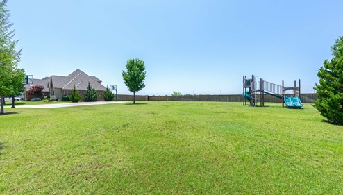 Windstone playground. New homes in Norman, Oklahoma by DR Horton