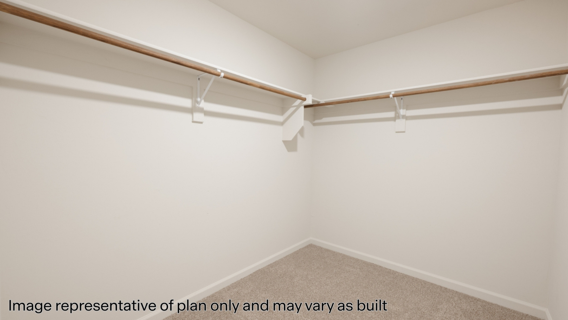 Primary walk-in closet
