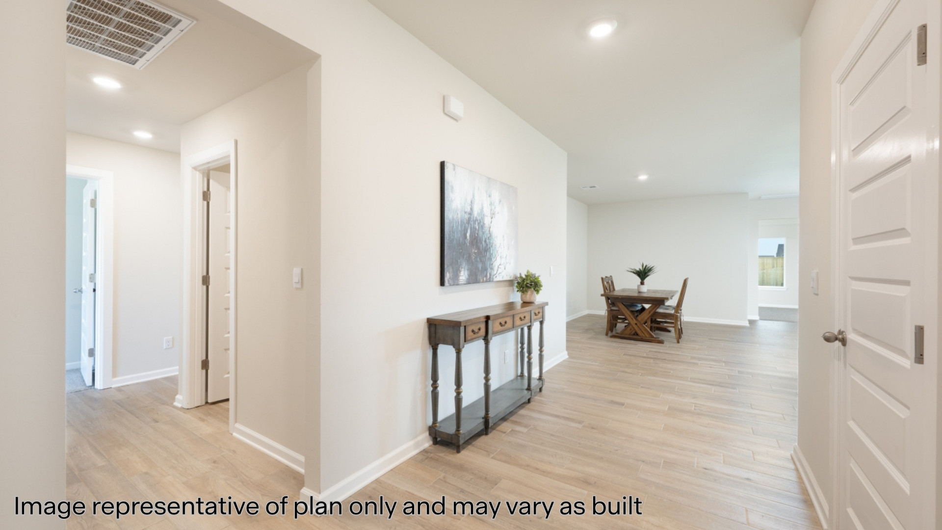 Interior foyer of holden floorplan