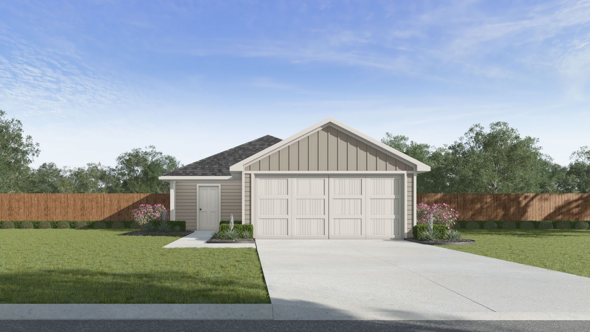 Atlanta floorplan in Crimson lake