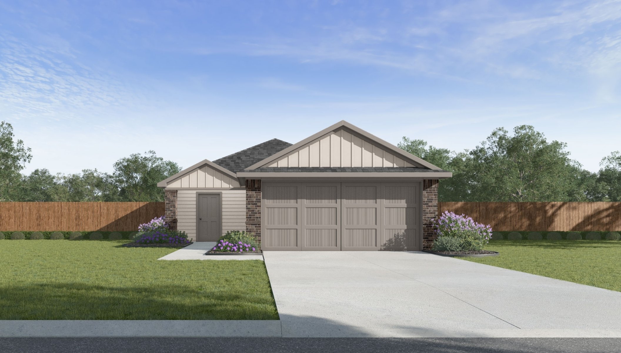 Estero Rendering in Crimson Lake