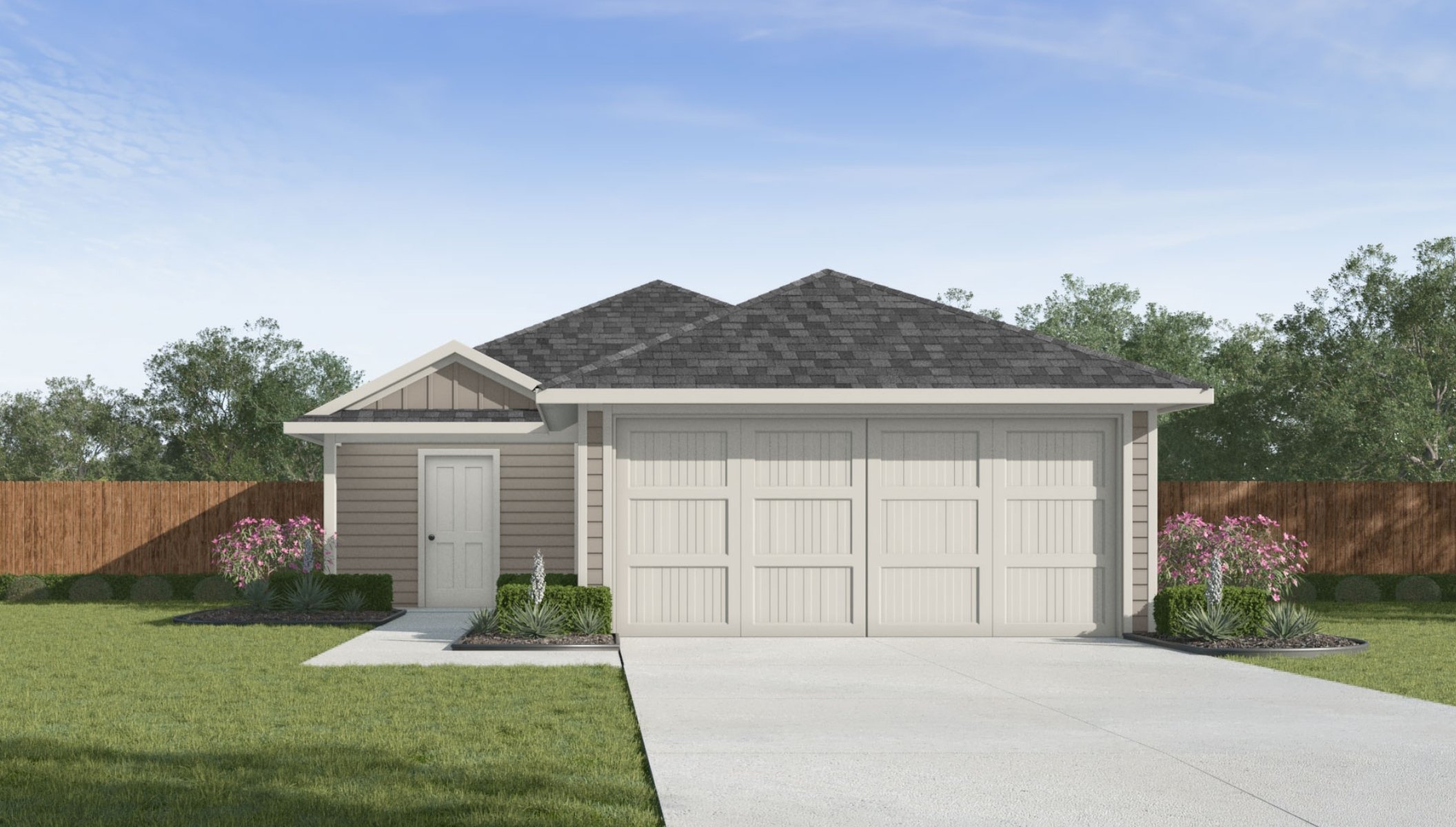Estero Rendering in Crimson Lake
