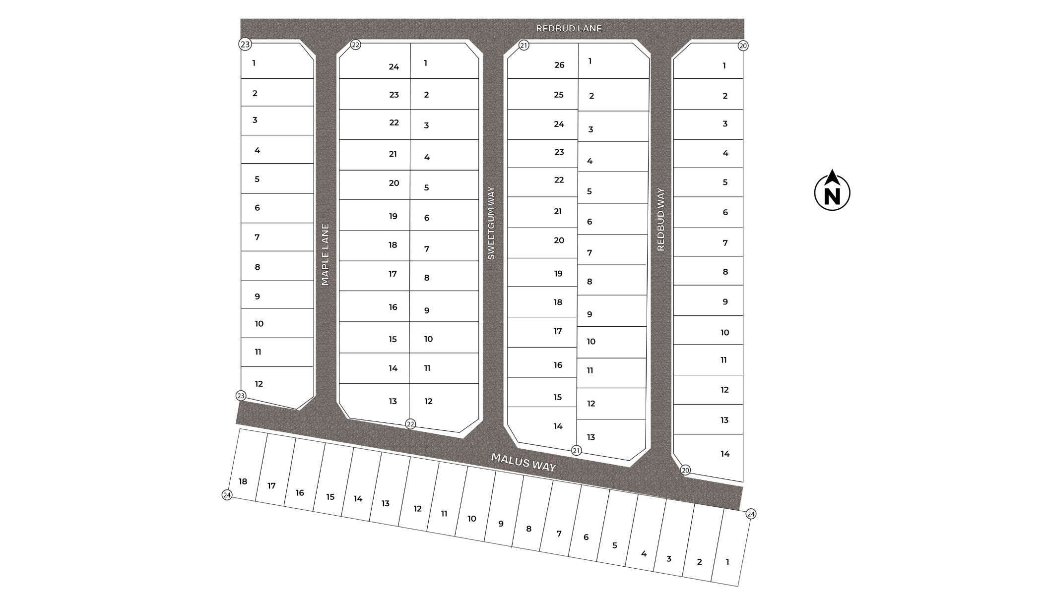 Static Lot Map