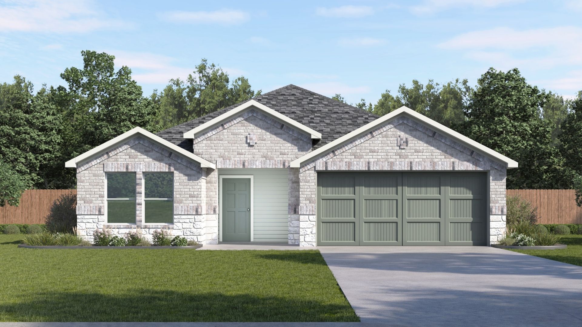 Denton floorplan in Hollow Brook