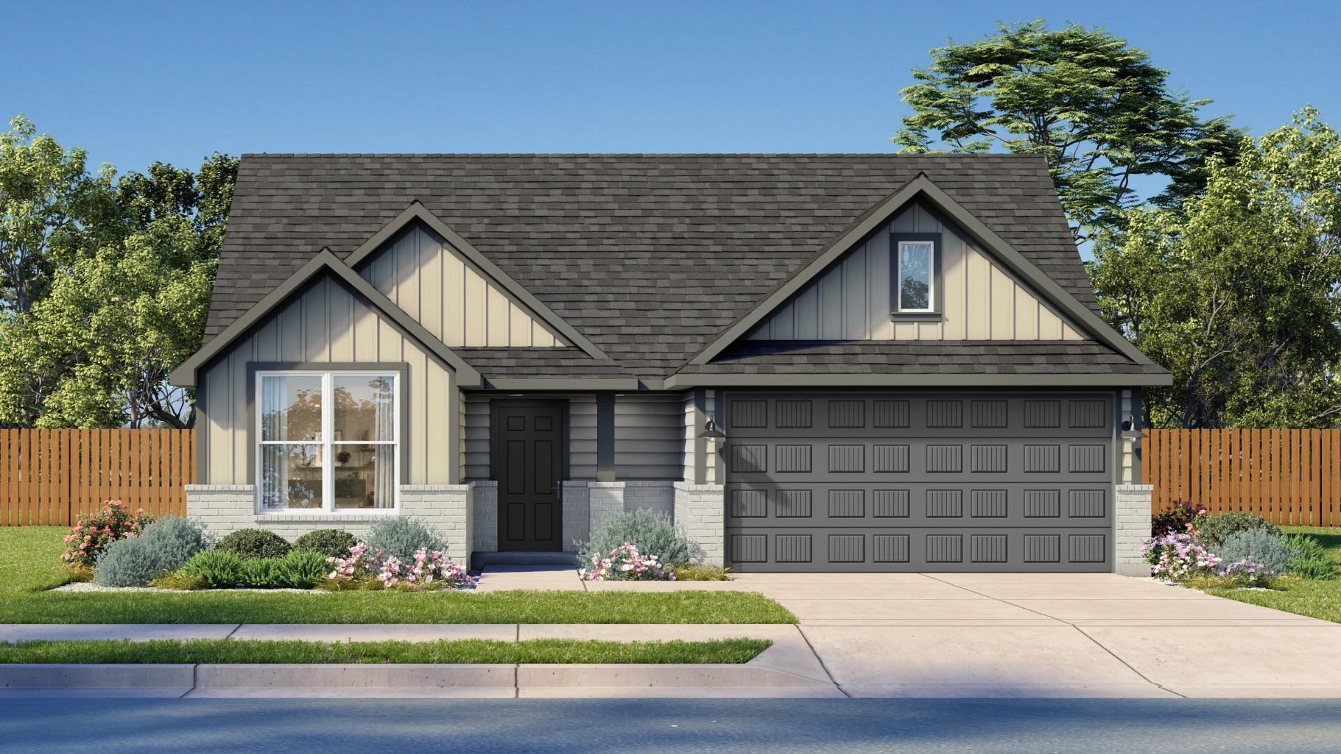 Denton floorplan in Hollow Brook
