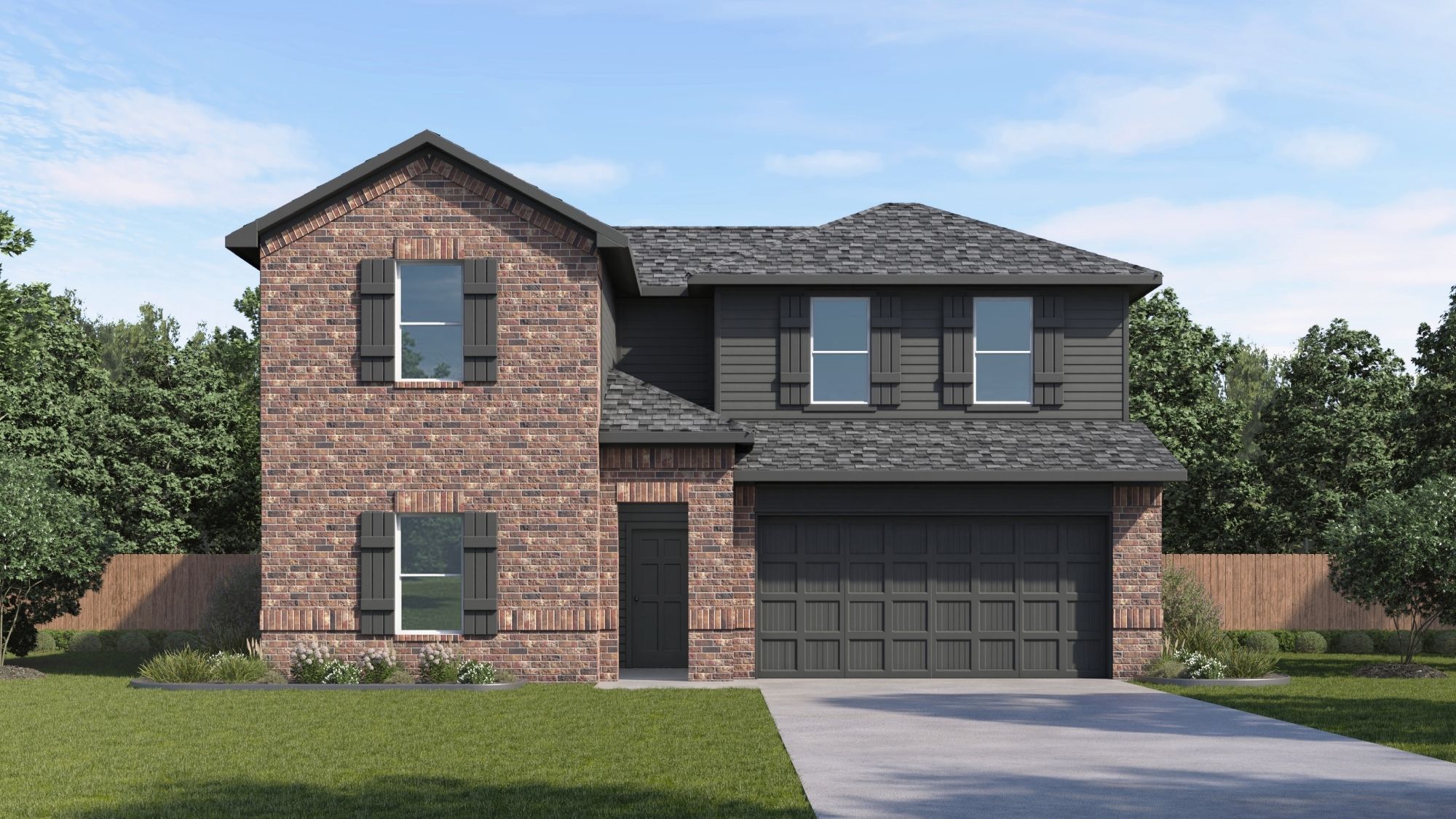 Ozark floorplan in Hollow Brook