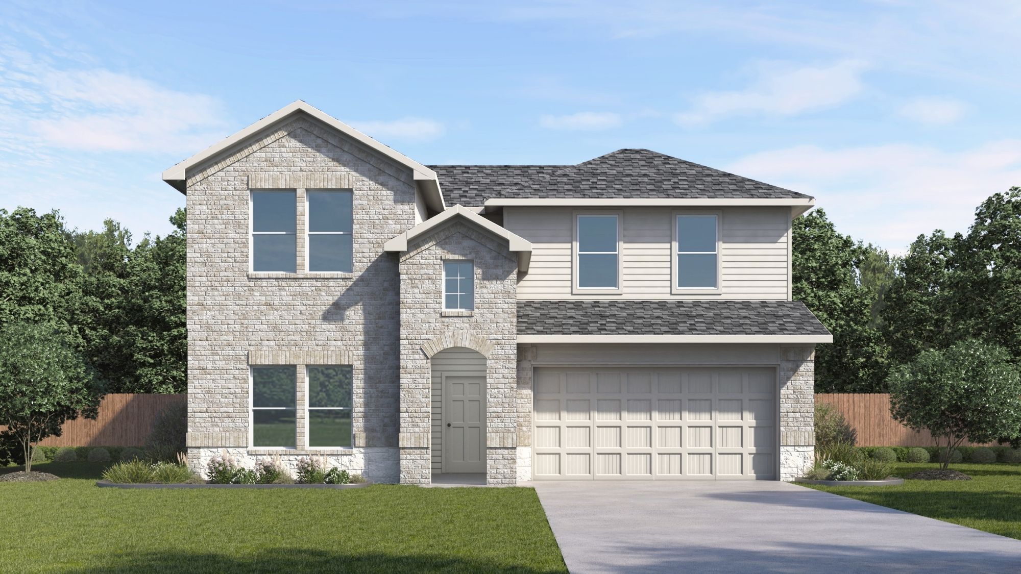 Ozark floorplan in Hollow Brook