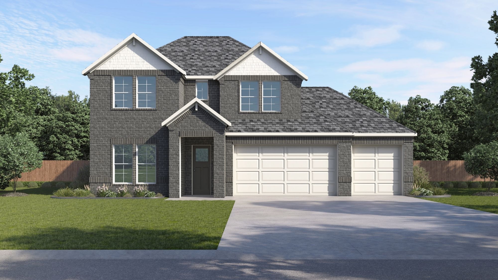 two story home rendering