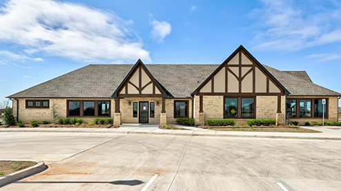 clubhouse in Woodland Park new homes by D.R. Horton in Edmond, OK