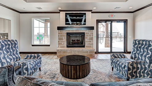 clubhouse in Woodland Park new homes by D.R. Horton in Edmond, OK