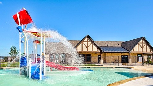 clubhouse in Woodland Park new homes by D.R. Horton in Edmond, OK