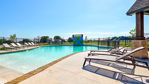 clubhouse in Woodland Park new homes by D.R. Horton in Edmond, OK