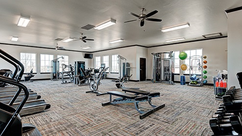 clubhouse in Woodland Park new homes by D.R. Horton in Edmond, OK