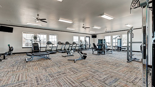 clubhouse in Woodland Park new homes by D.R. Horton in Edmond, OK