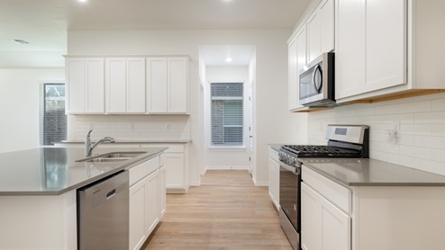New home in Piedmont with open concept floor plan