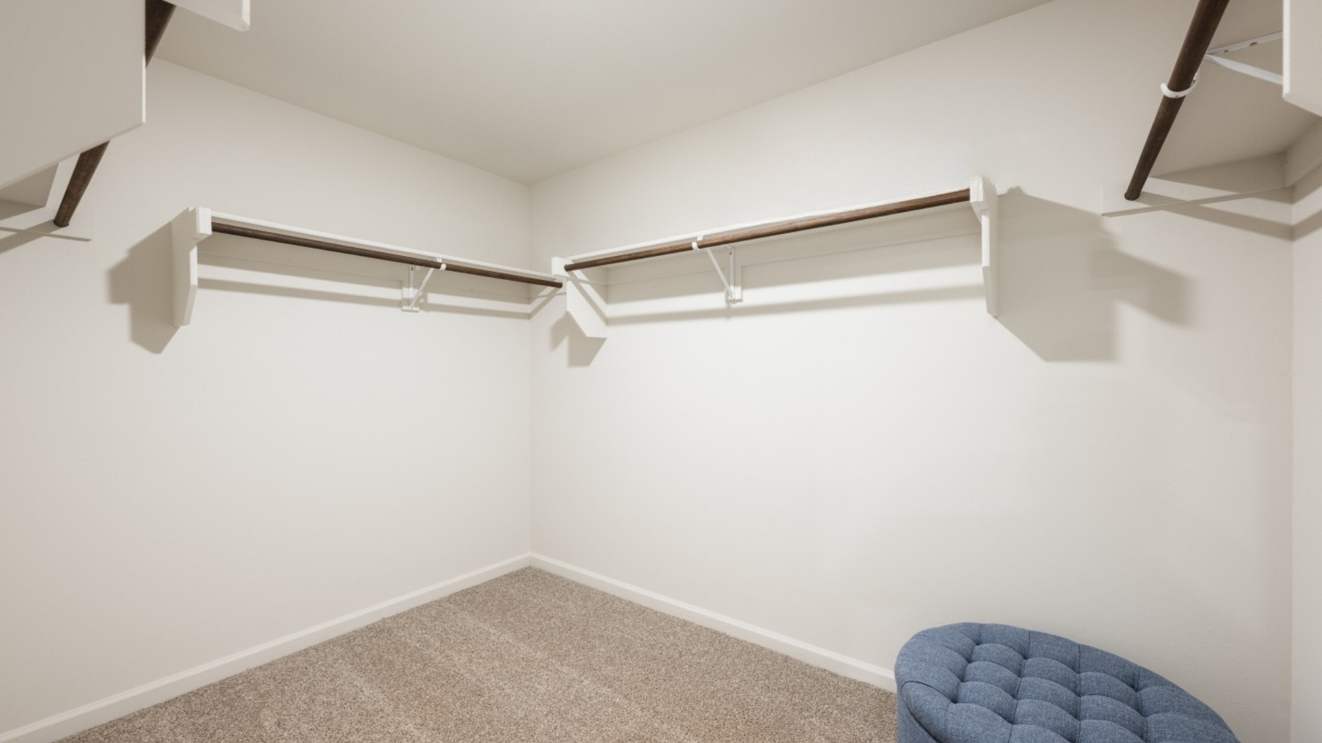 Primary walk in closet