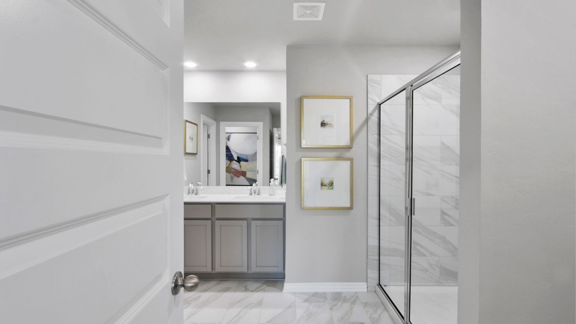 New home in Piedmont, OK by D.R. Horton. New homes with kitchen island and open living space