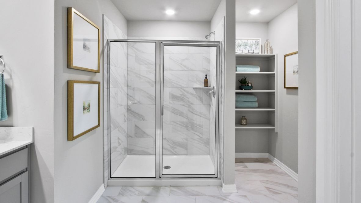 New home in Piedmont, OK by D.R. Horton. New homes with kitchen island and open living space