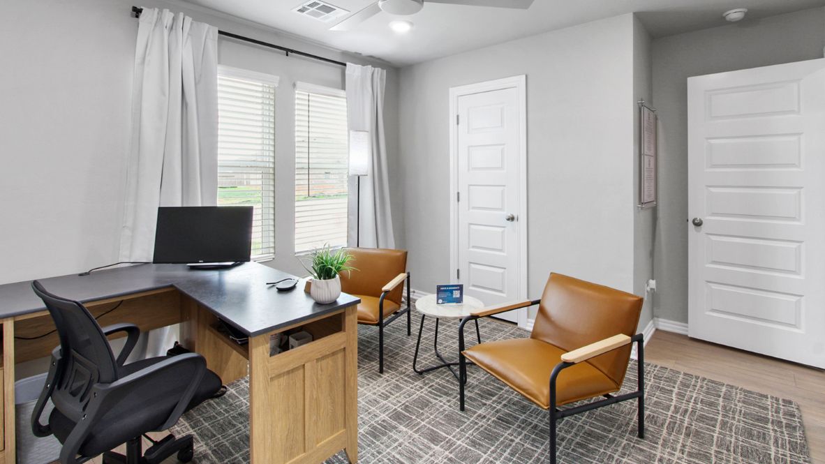 New home in Piedmont, OK by D.R. Horton. New homes with kitchen island and open living space