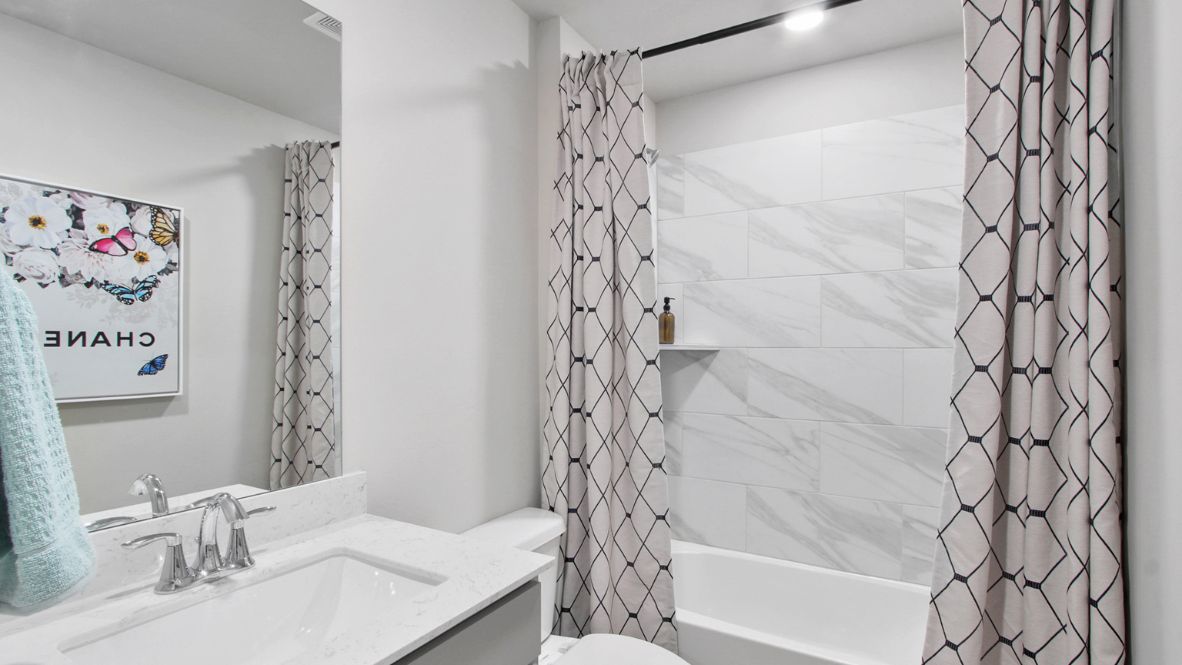 New home in Piedmont, OK by D.R. Horton. New homes with kitchen island and open living space