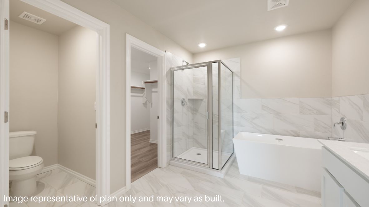 Irving floorplan in Rush creek