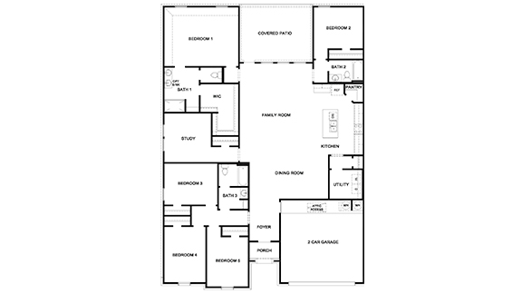 Irving floor plan