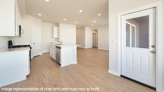 Bellevue floorplan in Prairie Pointe