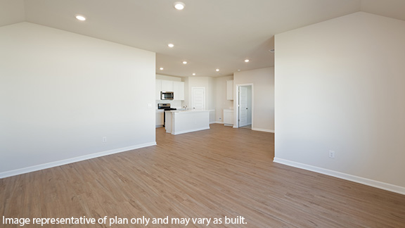 Denton floorplan in Prairie Pointe