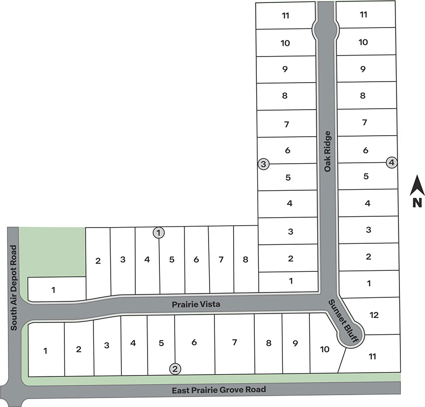 Static Lot Map