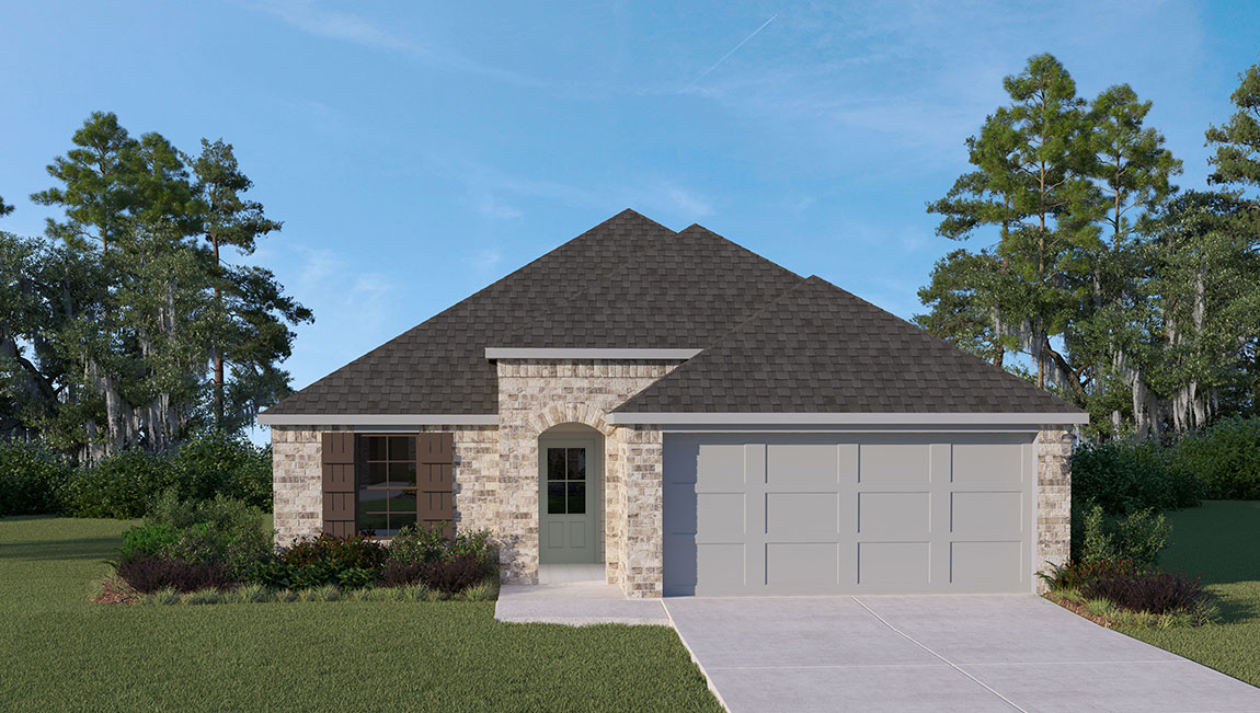 Available Home in Crest at Morganfield Lake Charles LA D R Horton