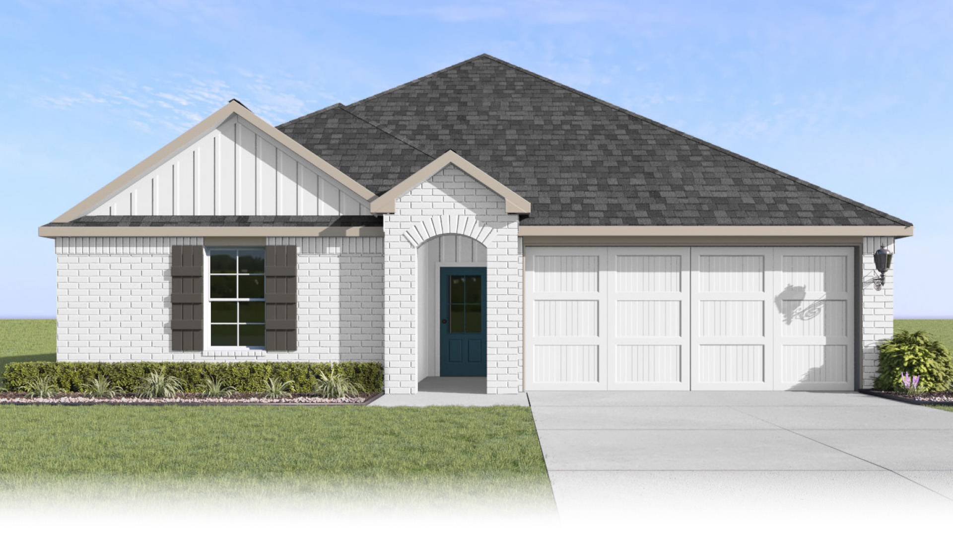 Welcome to the Bellvue plan in Crest at Morganfield in Lake Charles, LA