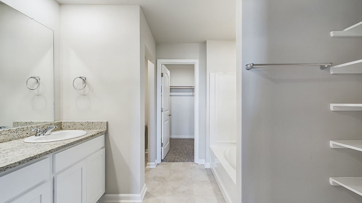 Tour the Fargo plan in Lake Charles, Louisiana. You will find this home in Crest at Morganfield new home community