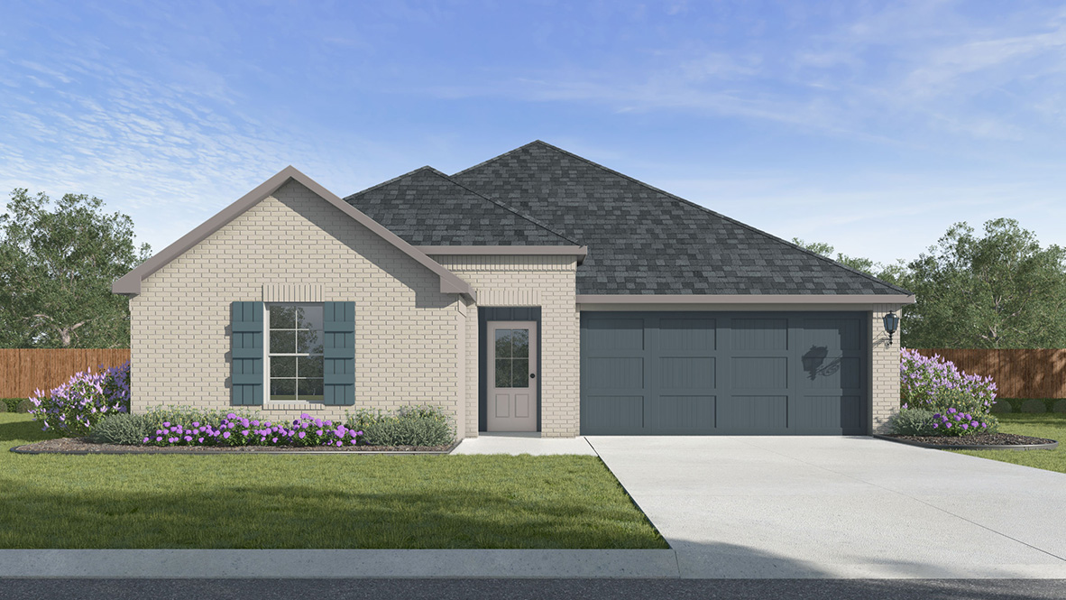 Tour the Fargo plan in Lake Charles, Louisiana. You will find this home in Crest at Morganfield new home community