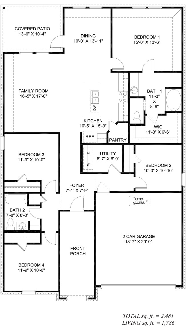 Available Home in Crest at Morganfield Lake Charles LA D R Horton