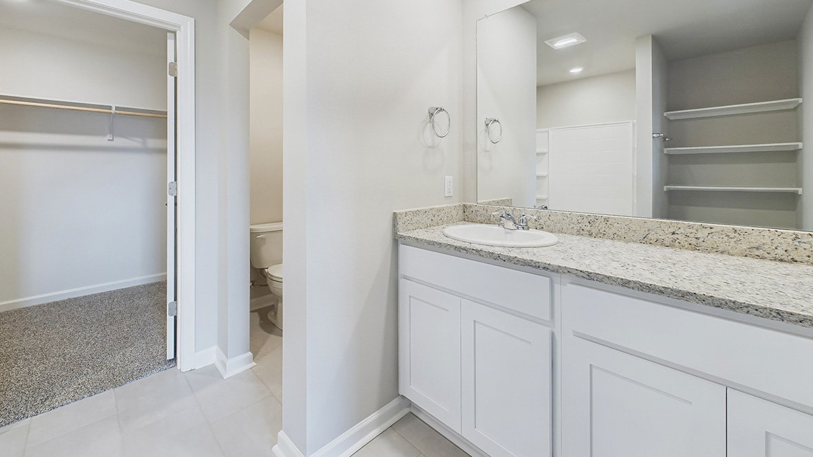 The Justin plan is a new home plan in Lake Charles, LA