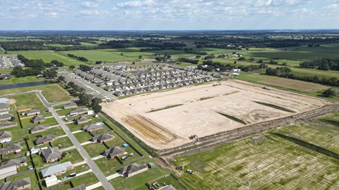 New homes in Maurice, LA. Located in Picard Farms community new homes move-in ready