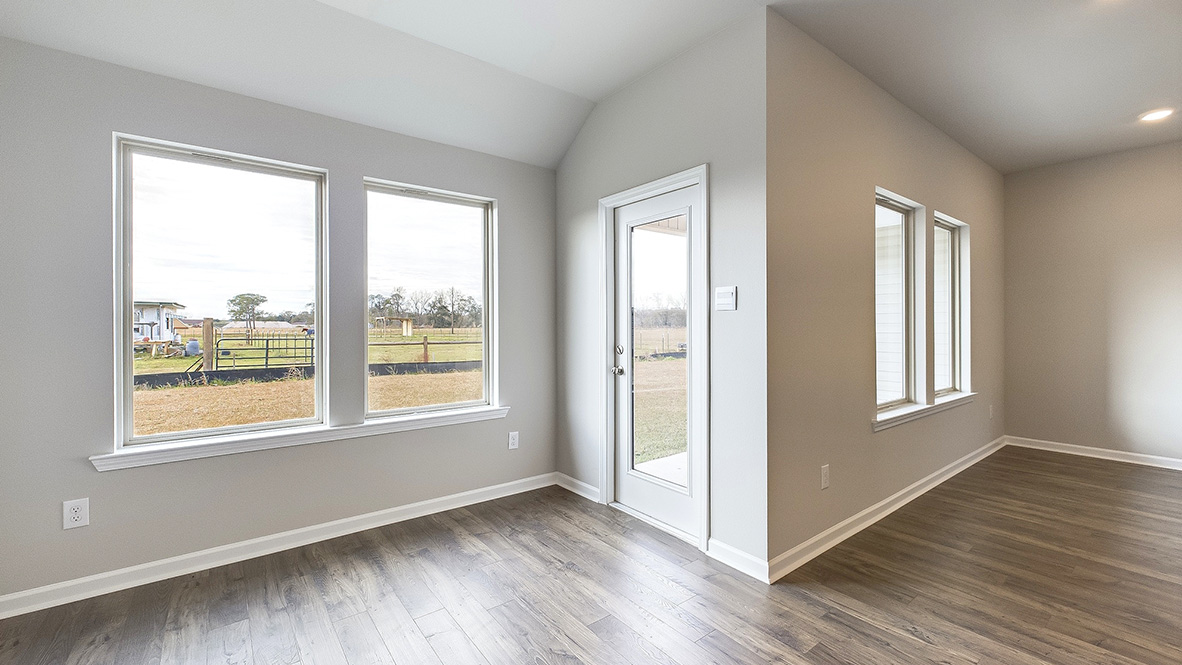 Welcome to the 3 bed 2 bath Bellvue in Picard Farms new home community in Maurice, LA