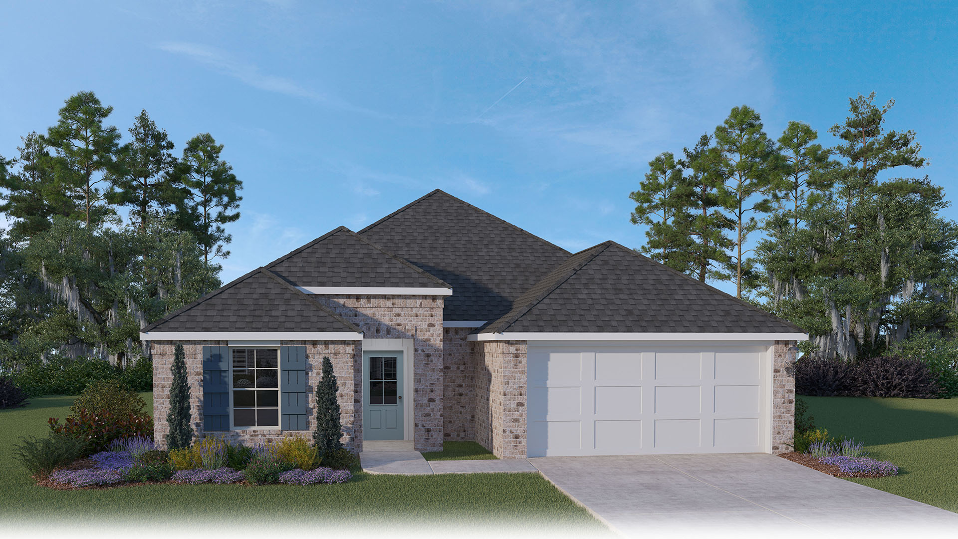 Floor Plan in Picard Farms MAURICE, LA D.R. Horton